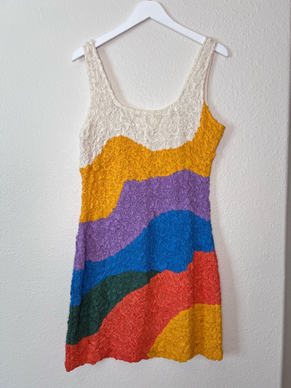 Mara Hoffman Laura Dress Popcorn Meadows size Large Rare - Picture 4 of 9